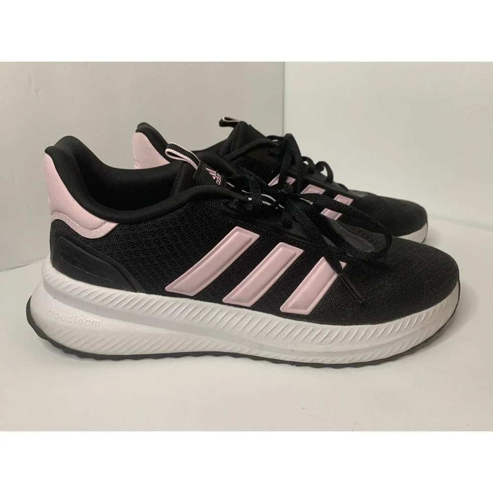 Adidas "X_PLRPATH" Women's Cloud Foam Running Shoes (Black/Pink/Cloud White) 10 - Picture 1 of 7